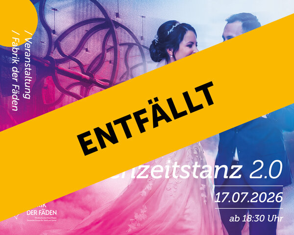 Hochzeitstanz entf&auml;llt